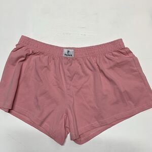 Parker Back to School Cotton Women Boxer Shorts L Salmon Red